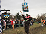 Borner Fastnachtstonnenabschlagen zu fuß 2015