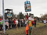Borner Fastnachtstonnenabschlagen zu fuß 2015