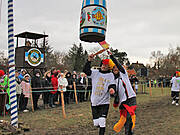 Borner Fastnachtstonnenabschlagen zu fuß 2015