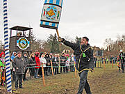 Borner Fastnachtstonnenabschlagen zu fuß 2015