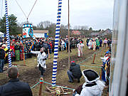 Borner Fastnachtstonnenabschlagen zu fuß 2016