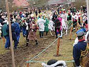 Borner Fastnachtstonnenabschlagen zu fuß 2016