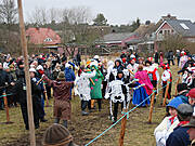 Borner Fastnachtstonnenabschlagen zu fuß 2016