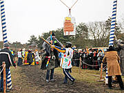 Borner Fastnachtstonnenabschlagen zu fuß 2017