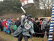 Borner Fastnachtstonnenabschlagen zu fuß 2017
