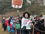Borner Fastnachtstonnenabschlagen zu fuß 2017