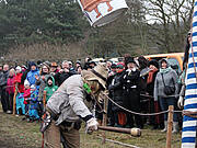 Borner Fastnachtstonnenabschlagen zu fuß 2017