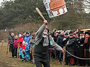Borner Fastnachtstonnenabschlagen zu fuß 2017