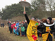 Borner Fastnachtstonnenabschlagen zu fuß 2017