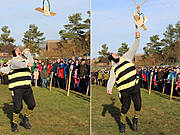 Tonnenabschlagen zu Fuß 2020