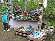 Töpfermarkt im Ostseebad Prerow - Pfingsten 2010