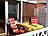 Ferienwohnung - überdachte Terrasse