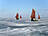 Eissegler auf dem Bodden