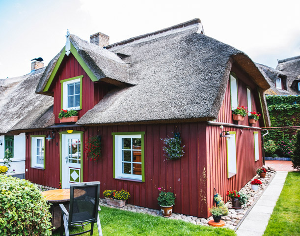 Ferienwohnung Ostseebad Ahrenshoop Alte Schilfkate EG - Ostsee-Urlaub in der Region Fischland-Darß-Zingst