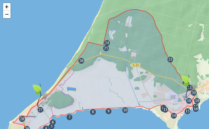 Fahrradtour: Bodden-Tour