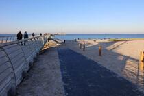 Strandmatte Seebrücke Prerow