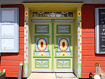 (36) Darßer Haustür - Waldstraße 42, Prerow