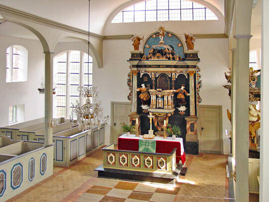 Seemannskirche Prerow - Altar