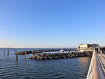 Seebrücke Prerow mit Aussichtsplattform