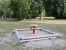 Spielplatz Prerow, am Brunnen - Sandkasten