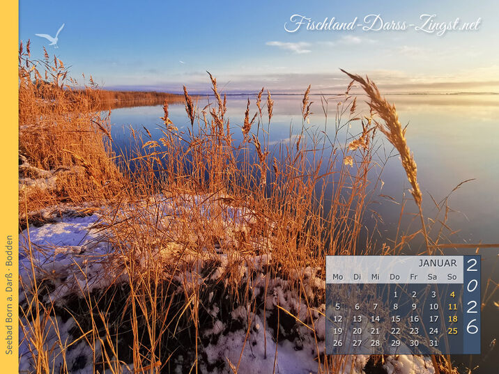 kostenloser Fischland-Darß-Zingst PC-Kalender 2026