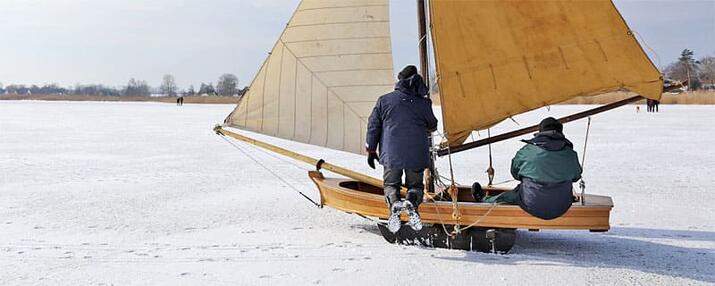 Eissegeln Fischland-Darß-Zingst