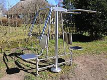 Calisthenicspfad Wieck a. Darß - Kraftstation / Brustpresse