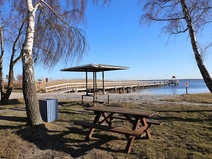   Wieck a. Darß  Badestelle am Hafen