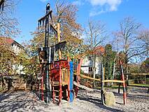 Piratenspielplatz im Ostseebad Wustrow - Piratenschiff
