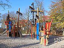 Piratenspielplatz im Ostseebad Wustrow - Piratenschiff