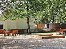 Piratenspielplatz im Ostseebad Wustrow - Sandkasten