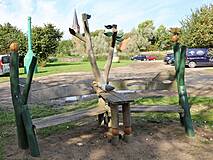 Spielplatz Wustrower Hafen - Bänke