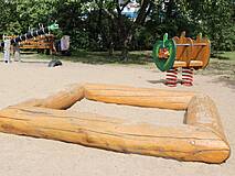 Sandksten Spielplatz im Ostseebad Wustrow