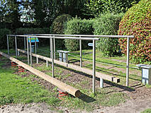 Fitness- und Spielplatz im Martha-Mühler-Grählert-Park Zingst - Balancierstrecke