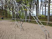 Spielplatz in Zingst, am Deich / Seebrücke - Kletterparkour