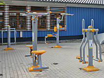 Spielplatz am Experimentarium Zingst - Fitnessgeräte
