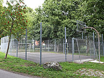 Spielplatz am Wäldchen Zingst - Volleyball und Fußballplatz