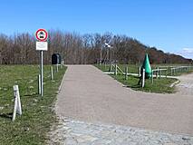 Zingst: Strandaufgang 14, Deichzugang