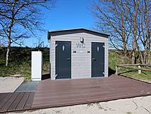 Zingst: Toilette Stranübergang 16
